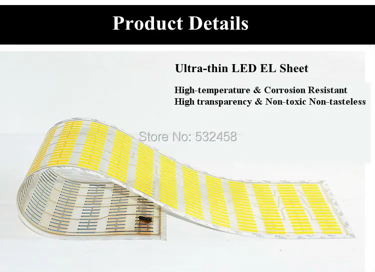 Colourful Music Rhythm Pattern Car Sticker EL Sheet Music Rhythm LED Flash Lamp Stickers Sound Activated LED Light