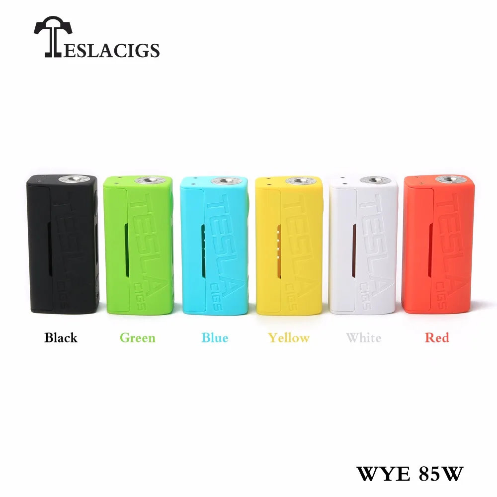 

Electronic Cigarette TC Box Mod Original Teslacigs WYE 85W Temperature Control Tri-button Design fit for for H8 Mini Atomizer