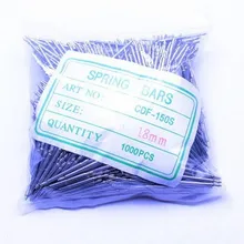 1000 шт./пакет высококачественные часы Инструменты для ремонта и ремкомплекты 13 мм пружинная планка для часов Запчасти-041417