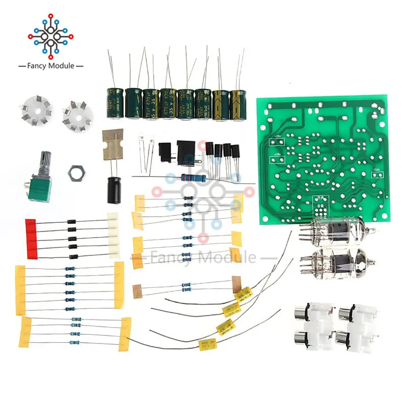 

Valve 6J1 DIY Tube Amplifier Preamp AMP Pre-Amplifier Board Headphone Buffer Kit