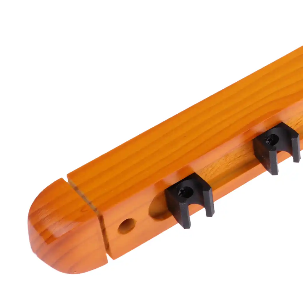 VGEBY Soporte para Tacos de Billar de Madera montado en la Pared 6 Palos Soporte Colgante Accesorio de Billar Suministros de Billar Accesorios