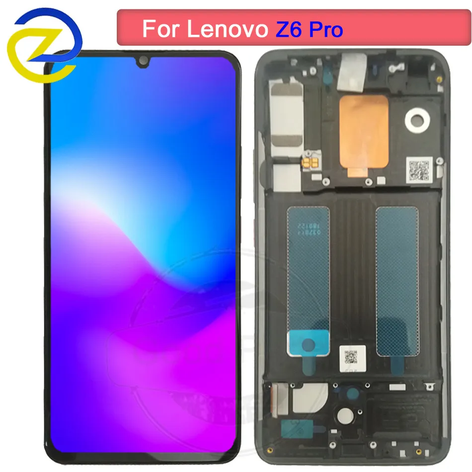 

For Lenovo Z6 Pro LCD Display Touch Screen Digitizer Assembly Screen For Lenovo Z6 Pro Snapdragon 855 lcd replacement