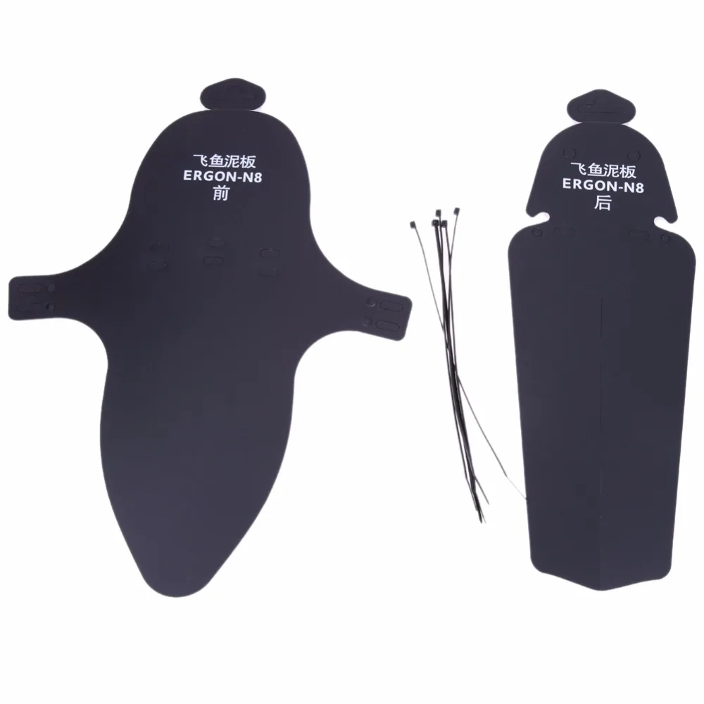 

2Pcs MTB Mountain Bike Bicycle Front + Rear Mudguard Bicycle Fenders Soft Torsion Mudguard Anti-dust Bike Cleaner Protector