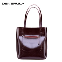 New Famous Designer Soft Cow Genuine Leather Bag Women Luxury Real Oil Wax Messenger Bag Ladies Handbag New Brand Sac Main Femme New Famous Designer Soft Cow Genuine Leather Bag Women Luxury Real Oil Wax Messenger Bag Ladies Handbag New Brand Sac Main Femme