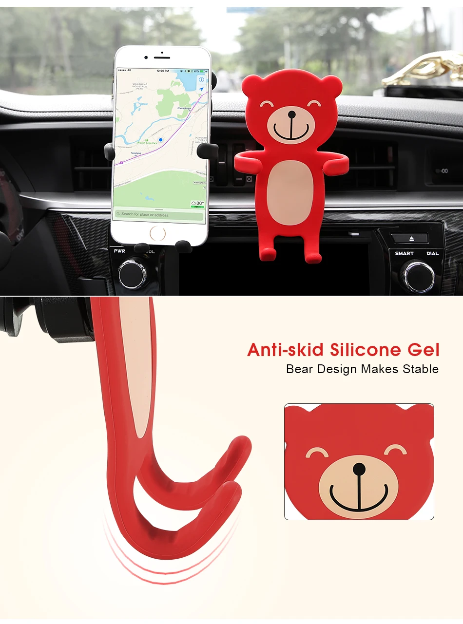 KISSCASE Универсальная автомобильная подставка для телефона для iPhone 6 6S 7 Plus 5S samsung Galaxy S8 Plus S7 S6 Авто Автомобильный держатель для телефона
