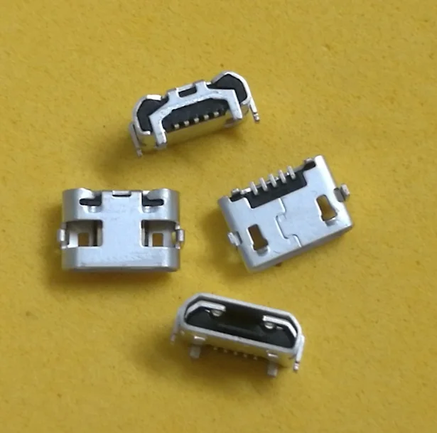 50 шт. для Alcatel POP 2 OT 5042 Mini Micro USB jack DC разъем зарядки питания док станция 5 pin замена