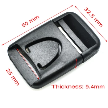 

120pcs/pack Pack 1" Webbing Center Release Buckle for Outdoor Sport Bags Students Bags Luggage