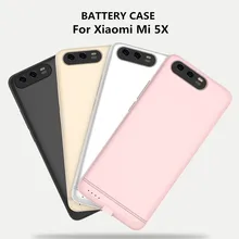 ZKFYS портативное ультратонкое быстрое зарядное устройство корпус батареи 6000 mAh для Xiaomi Mi 5x корпус питания Внешний чехол-аккумулятор