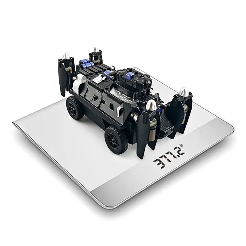 JJRC H40WH дрона с дистанционным управлением 2 в 1 Летающий танк Квадрокоптер Wi Fi FPV 720P