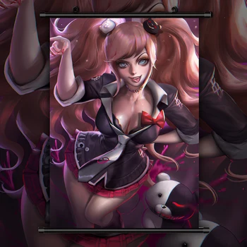 

Danganropa Enoshima Junko Anime manga wall Poster Scroll
