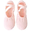 Cut Price Elastic Canvas Ballet Shoes Soft Spit Sole Ballet Slippers Ballerina Dance Shoes For Kids Girls Women 32919701305