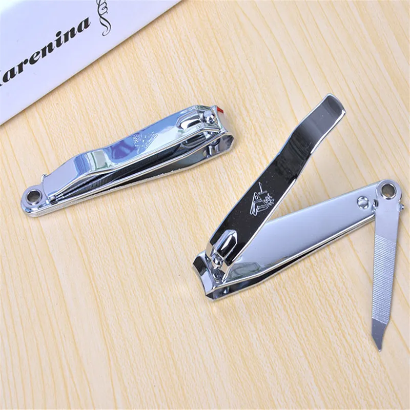 

Strong man new large stainless steel nail knife cutting machine trimmer manicure pedicure care scissors give gifts