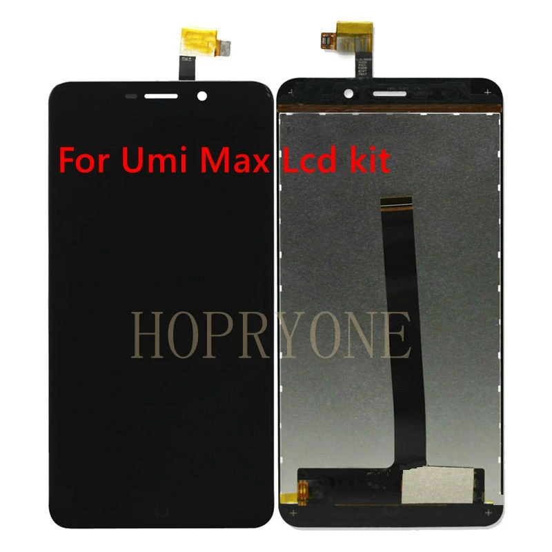 

Hopryone For Umi Max LCD and Touch Screen Assembly Repair Part Mobile For UMI Max Replacement + tools