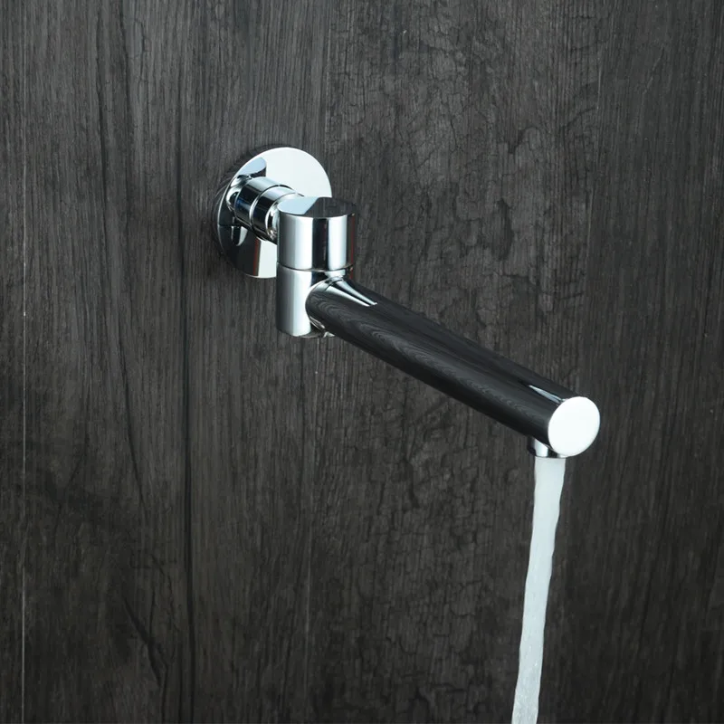 Chrome 180 degree Bathroom Faucet Accessoriess Brass Chrome Finished