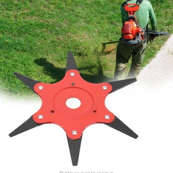 

NEW Garden Lawn Mower Blade Durable Manganese Steel Grass Trimmer Brush Cutter Head Garden Lawn Grass Trimmer Head Blades