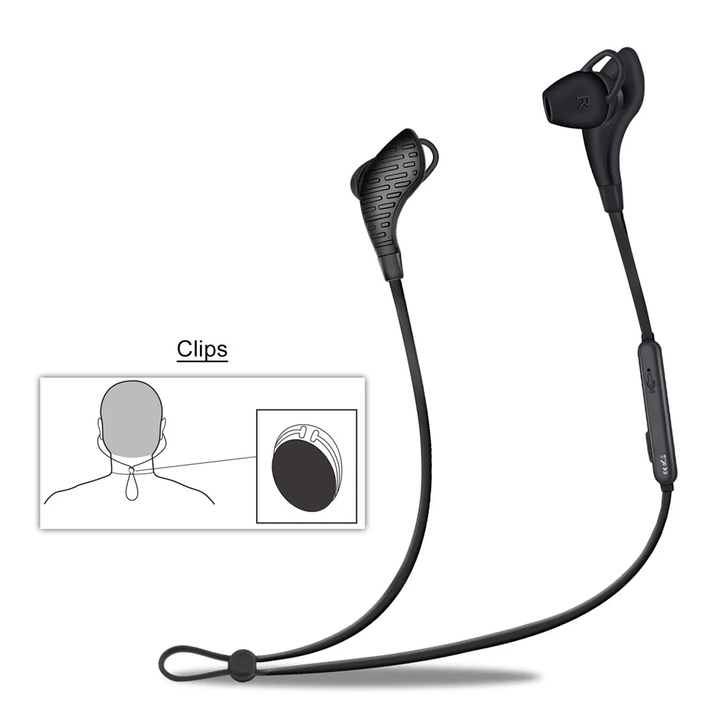 

Wireless Bluetooth Earphones Support Noise Reduction APTX Hands-free Call MP3 Studio Music Running Sports Headset With Mic