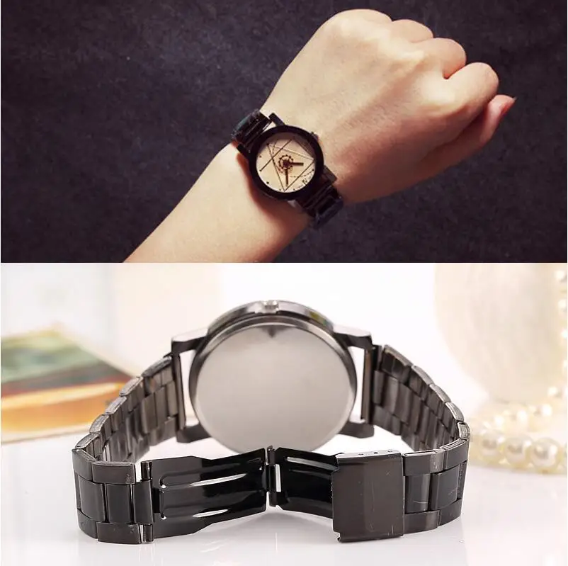Tike Toke новые роскошные часы модные часы из нержавеющей стали Кварцевые аналоговые часы для мужчин orologio uomo Лидер продаж