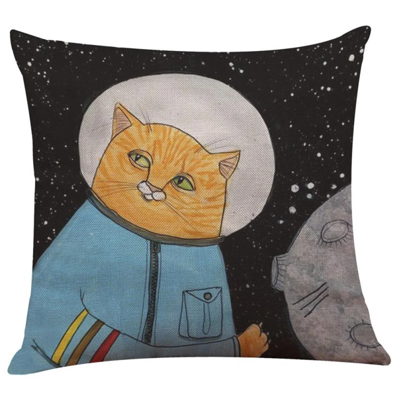 Cute Cat Sofa Bed Home Decoration Festival Pillow Case Cushion Cover16