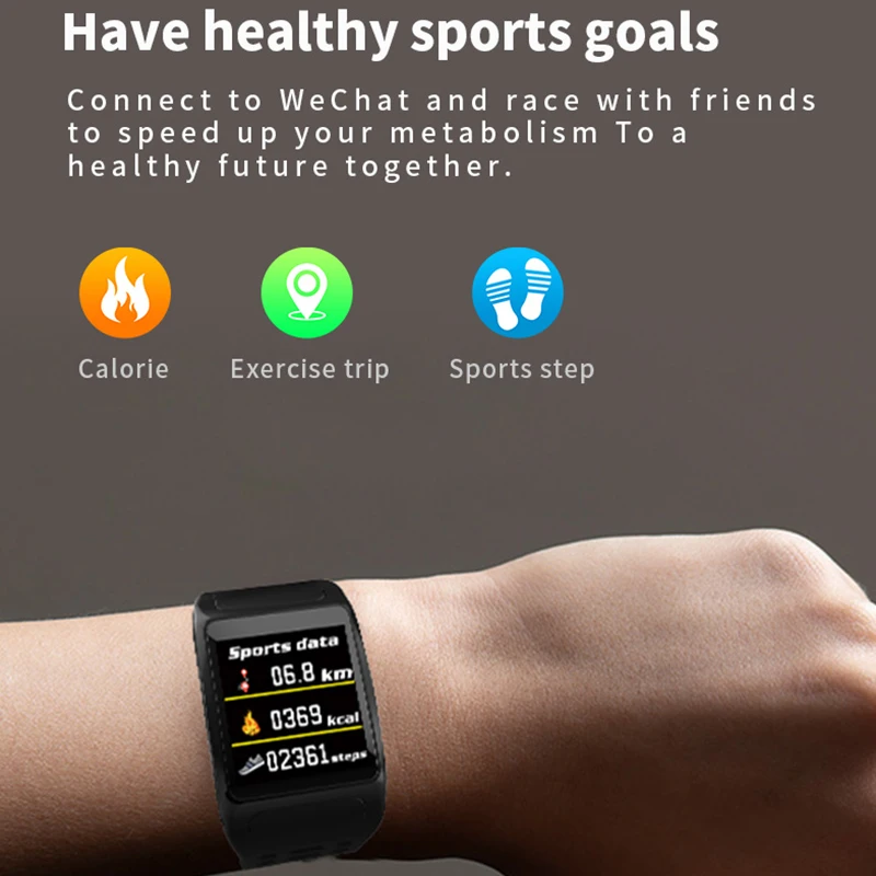 Сверх низкая цена Z01 Смарт часы цветной экран Smartwatch Водонепроницаемый Монитор