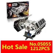 LEPIN 05055 1212 Pz Star Wars Vader TIE avanzato Modello di aereo da caccia Kit di Costruzione di Blocchi di Mattoni Bambini Giocattoli Compatibile