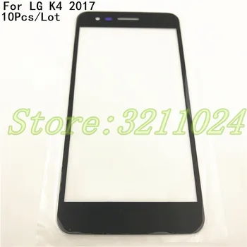 

10Pcs/Lot 5.0'' Front Screen Outer Glass Touch Outer Cover Panel Lens For LG K4 2017 LV1 M160 Phoenix 3 Touchscreen