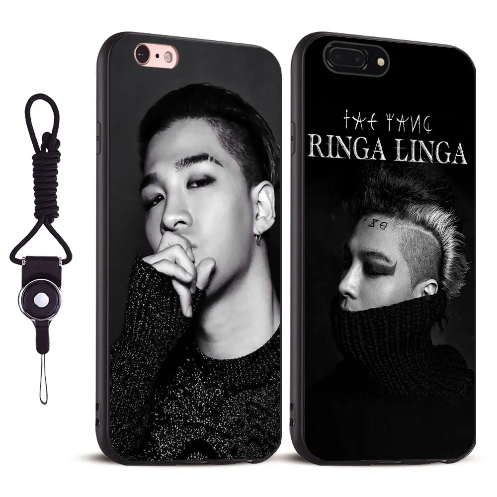 

BigBang Taeyang Sol Coque Tpu Soft Silicone Mobile Phone Case Cover For Apple iPhone X 8Plus 8 7Plus 7 6sPlus 6s 6Plus 6 5 5S SE