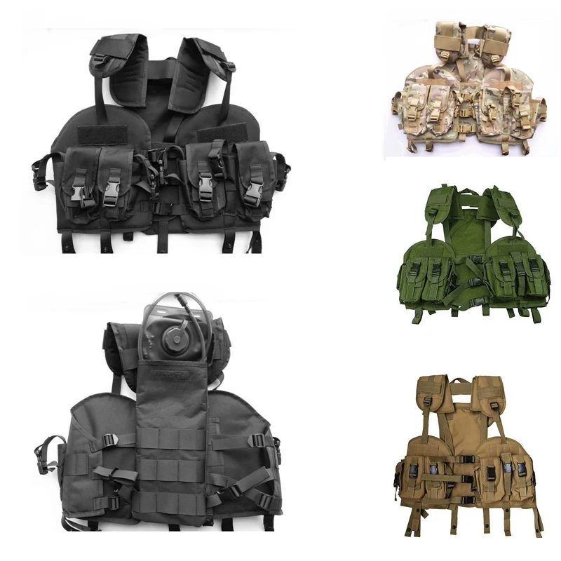 Outdoor Navy Seal Modular Tactical Vest Carrier MOLLE