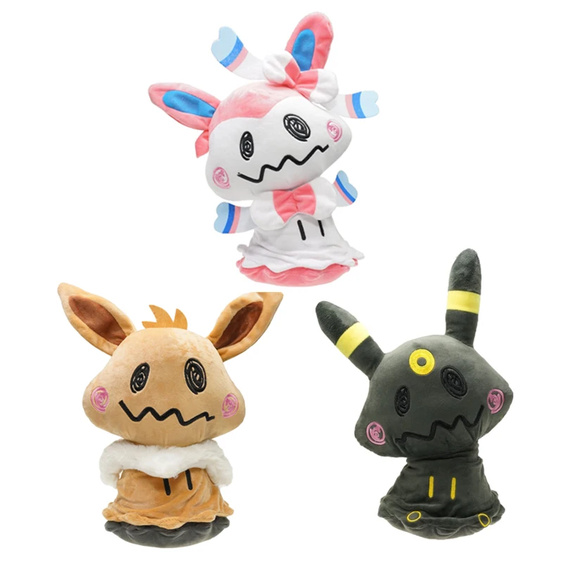 

30cm Mimikyu Cosplay Eevee Movie Anime Stuffed & Plush Animals Toys 25/30cm