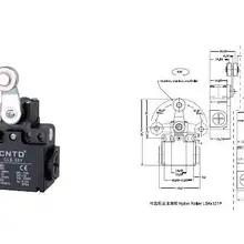 4 шт./лот высокое качество CNTD CLS-321 концевой выключатель/микро-переключатель Ui 380V Ith 10A, экономичный и пластиковый тип