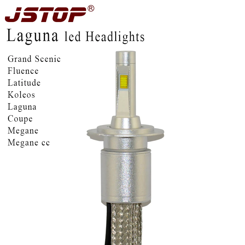JSTOP Super Bright Car Headlights H7 H1 LED Auto Bulb 48W canbus lamp led Automobiles Headlamp 6000K High/low beam headlight | Автомобили