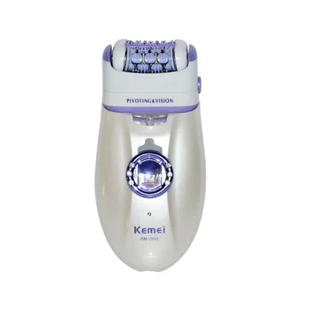 

2Pcs/Lots 110-240V Rechargeable Lady Shaver Women Epilator Electric Hair Remover Depilador Hair Shaver Removal For Women