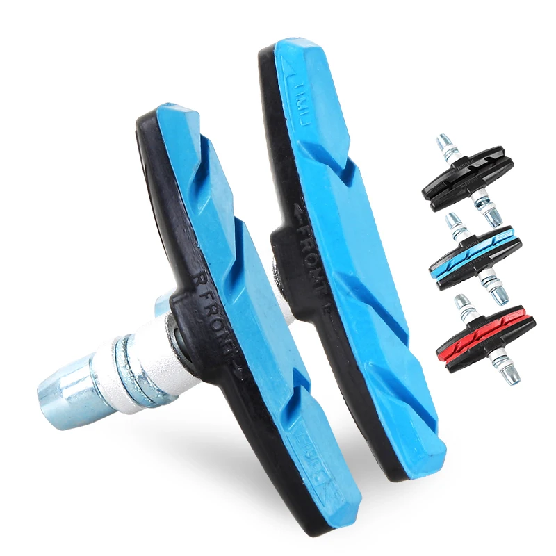 

One Pair Mountain Road Bike Brake pads MTB Bicycle Braking V-Brake Holder Shoes Rubber Blocks Durable Cycling Accessories 2510
