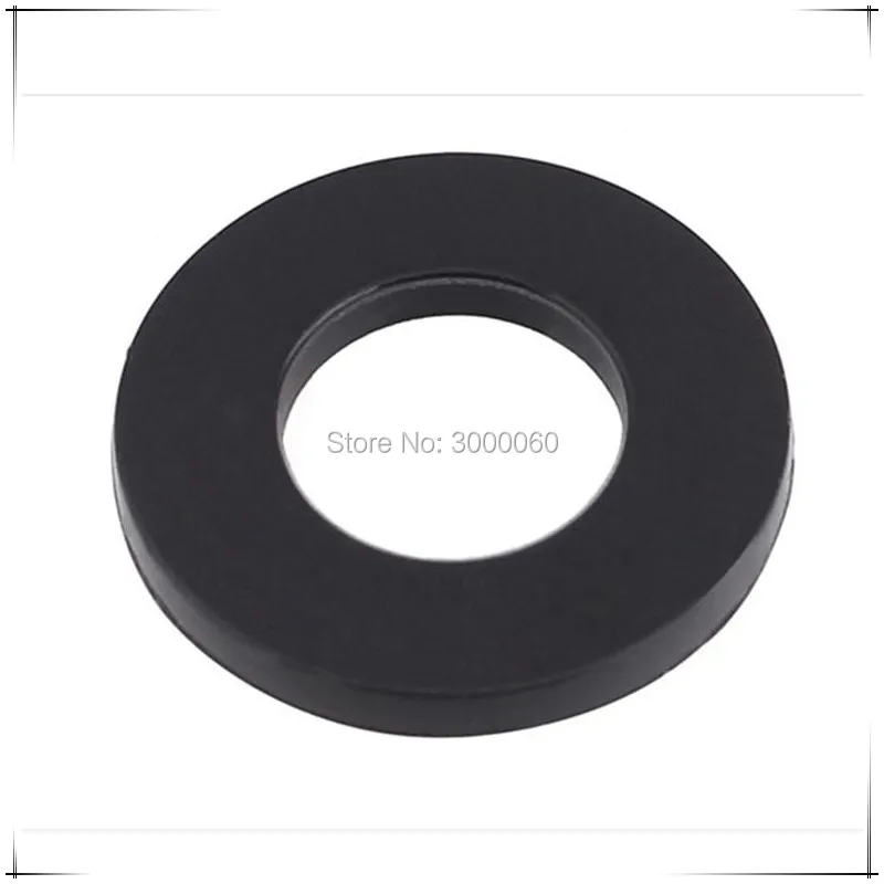 M8 * 16 мм 1 5 черная нейлоновая плоская шайба прокладка 1000 шт./пакет|flat washer|nylon flat