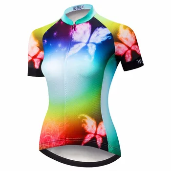 

Weimostar Pro Brand Sports Women's Cycling Jersey Top Short Sleeve Bike Maillots Cycle Shirt Lady Girl Clothing Sport
