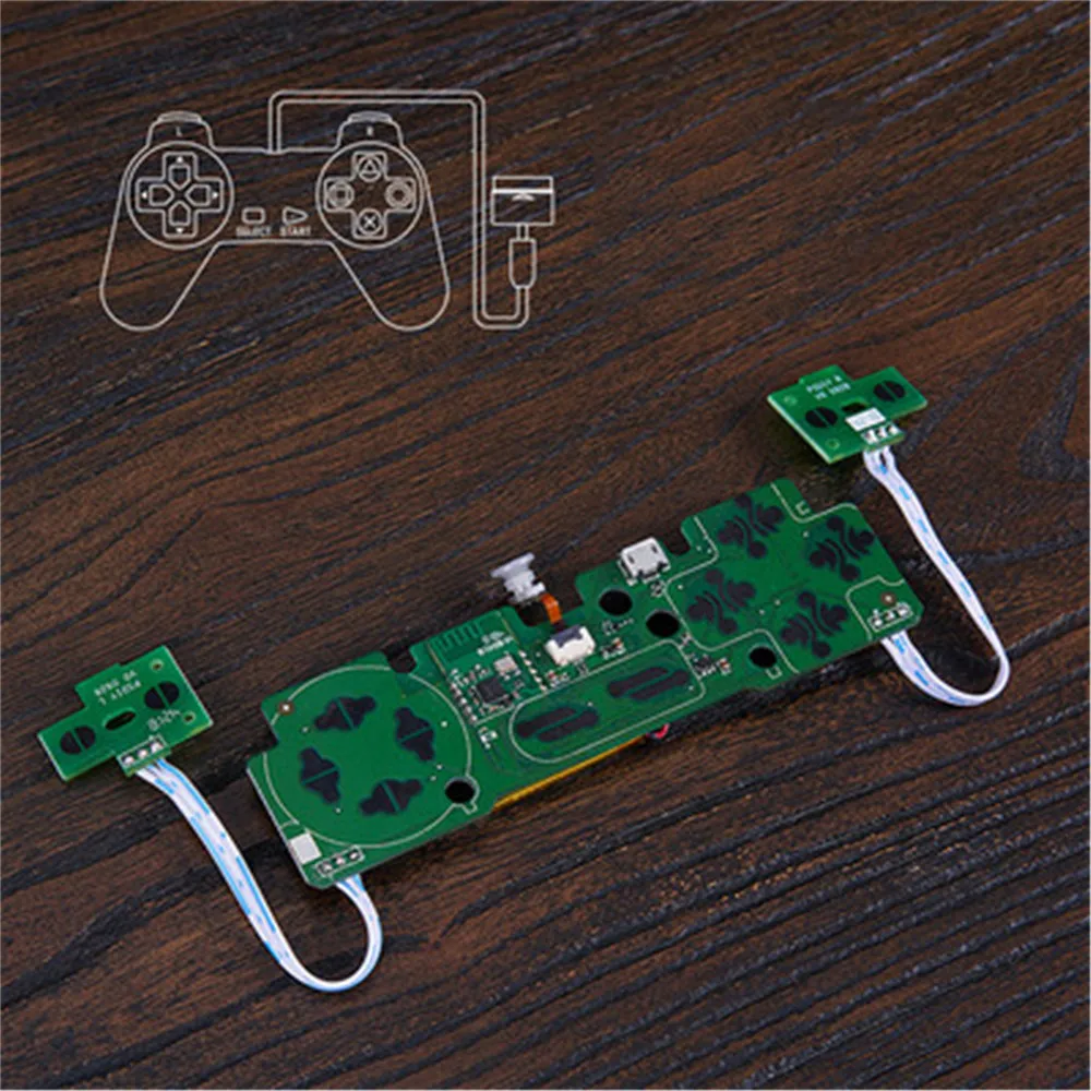 Для Sony PS1 геймпад/PS классический мини оригинальный геймпад DIY Беспроводной Bluetooth
