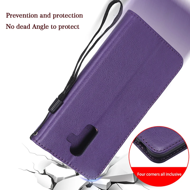 Luxury Leather Flip Case For Samsung Galaxy J3 J5 J7 2016 2017 J2 Pro J4 J6 J8 2018 J7 Duo J7 J5 Prime Wallet Full Cover Plain   (3)