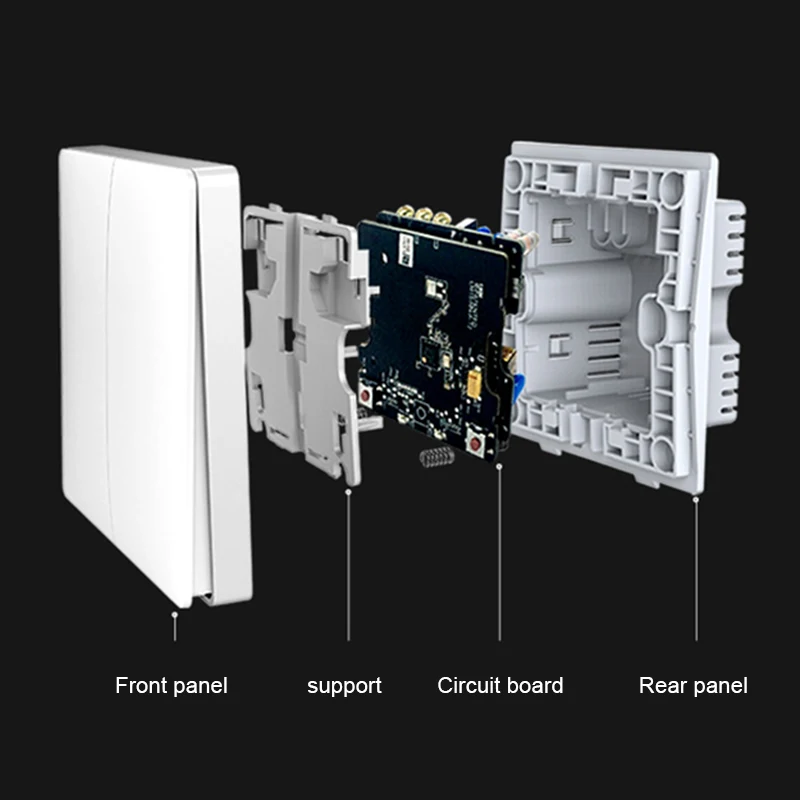

New Smart Light Switch Wall Switch Light Control Anywhere No Hub Required for ZigBee Device NE