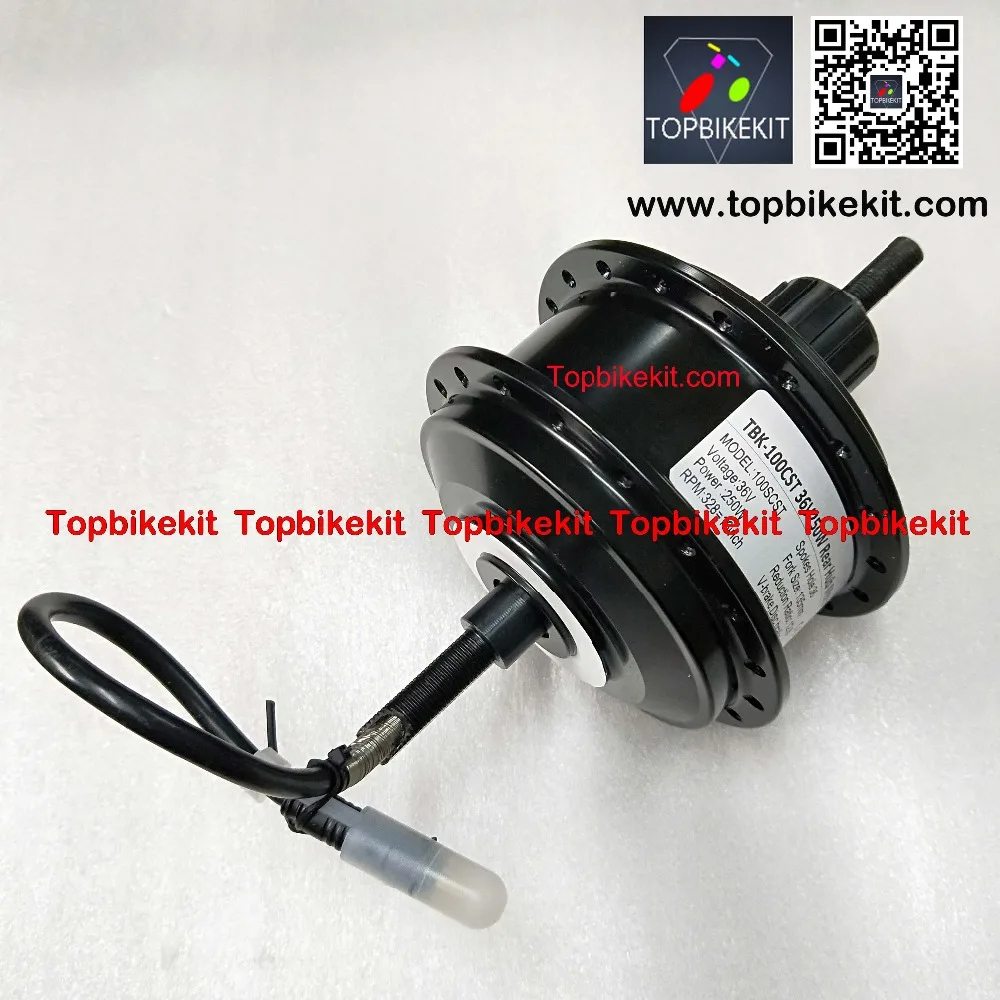 Фара для электровелосипеда в двигатель AKM 100CST 36V 250W Задняя втулка моторная вилка
