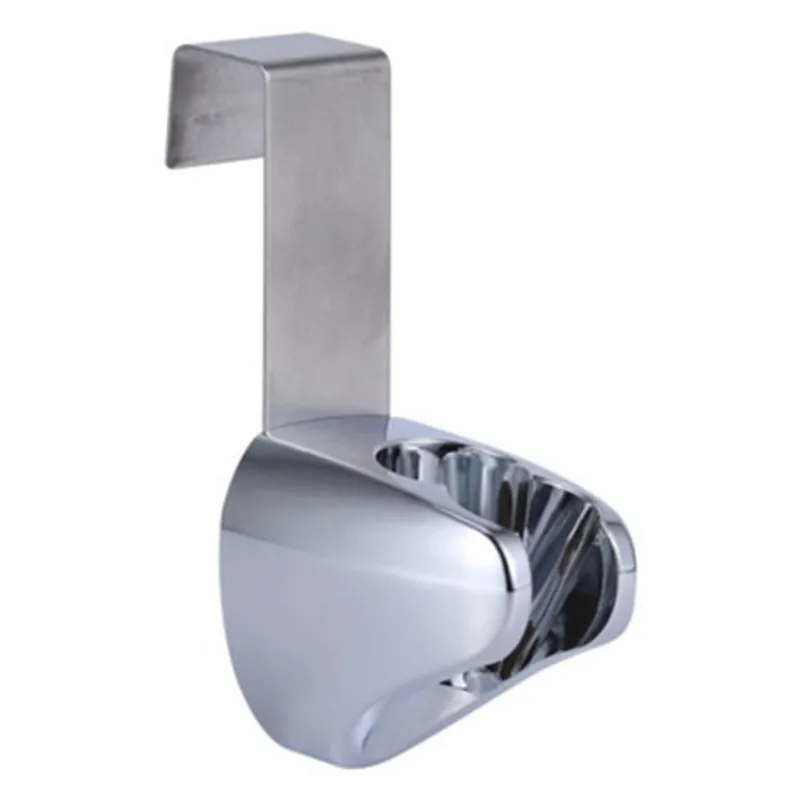 

Kitchen Bathroom Two Position Handheld Sprayer Holder Hanging Bracket Attachment for Handheld Bidet Wand Shower Polished Chrome