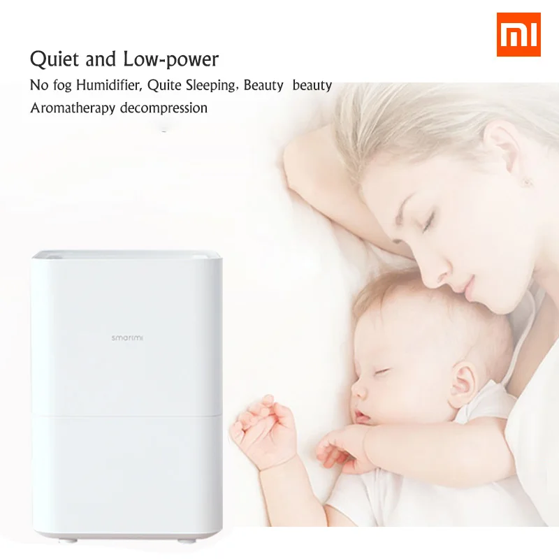Air Hu mi difier Xiao Smart 2 Smog free st чистый испаряемый тип воздуха dity беззвучный увлажнитель