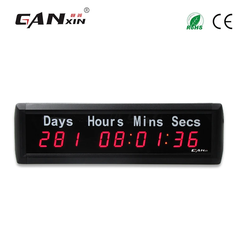 [GANXIN] Шэньчжэнь " 9 цифр 999 день таймер обратного отсчета год часы обратного отсчета дней минут секунд таймер