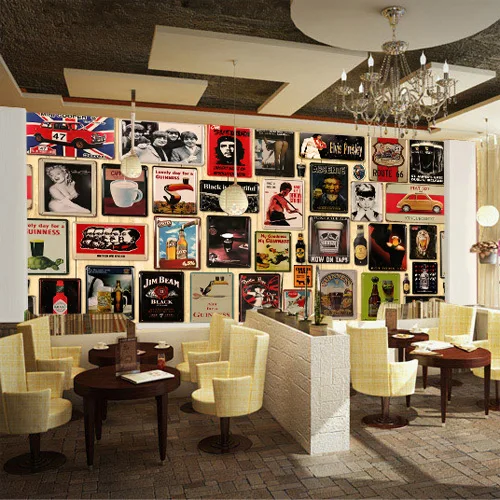 Ретро Нортон Скаут жестяная вывеска Винтаж Fiat 500 металлический плакат Гараж; клуб, паб, бар, украшение стены
