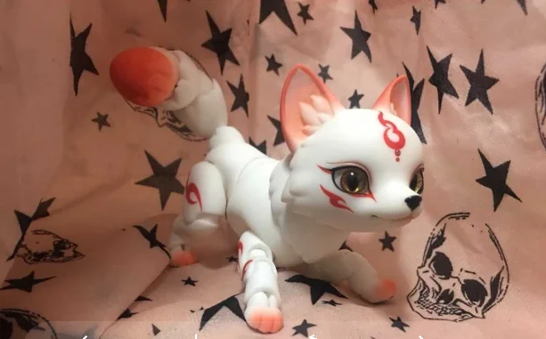 

Free shipping . 1/12 bjd doll mochi with eye