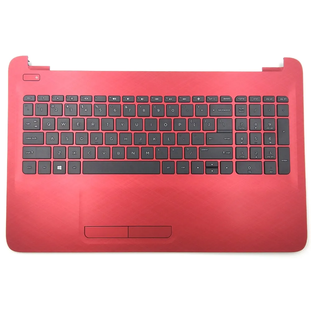 Новая красная клавиатура для HP 15-AC000 15-AC100 15-AC063NR 15-AF000 15-AF100 с подставкой рук Touc hp ad