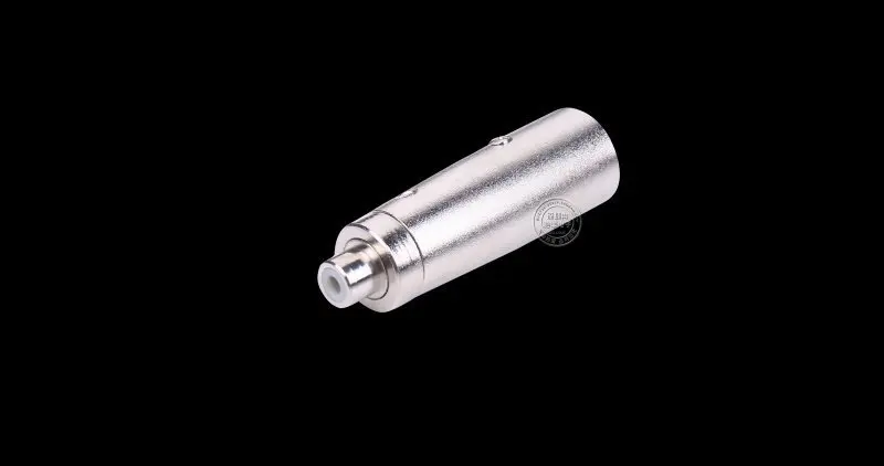 XLR 3 контактный Соединительный разъем никелированный аудио микрофон DJ адаптер