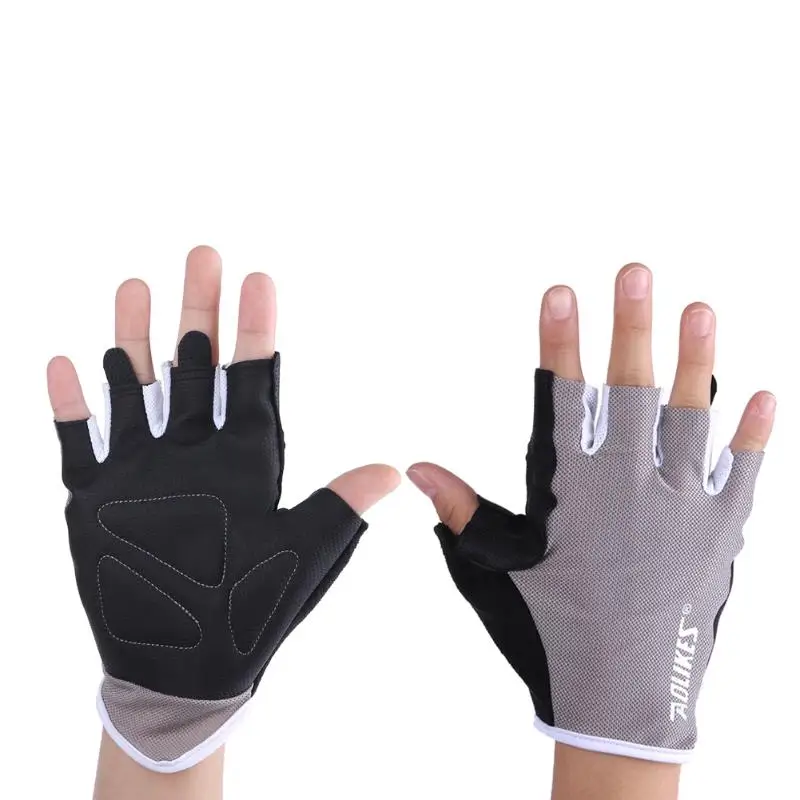 1 Pair Women/Men Breathable Non-slip Gym Gloves Fitness Exercise Weight Lifting Half Finger Gloves Body Building Training Glove 1 Pair Women/Men Breathable Non-slip Gym Gloves Fitness Exercise Weight Lifting Half Finger Gloves Body Building Training Glove