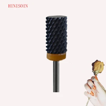 

Black Ceramic Nail Drill Bit-5Pcs/Lot - Lager Barrel Bit - (1079.066)