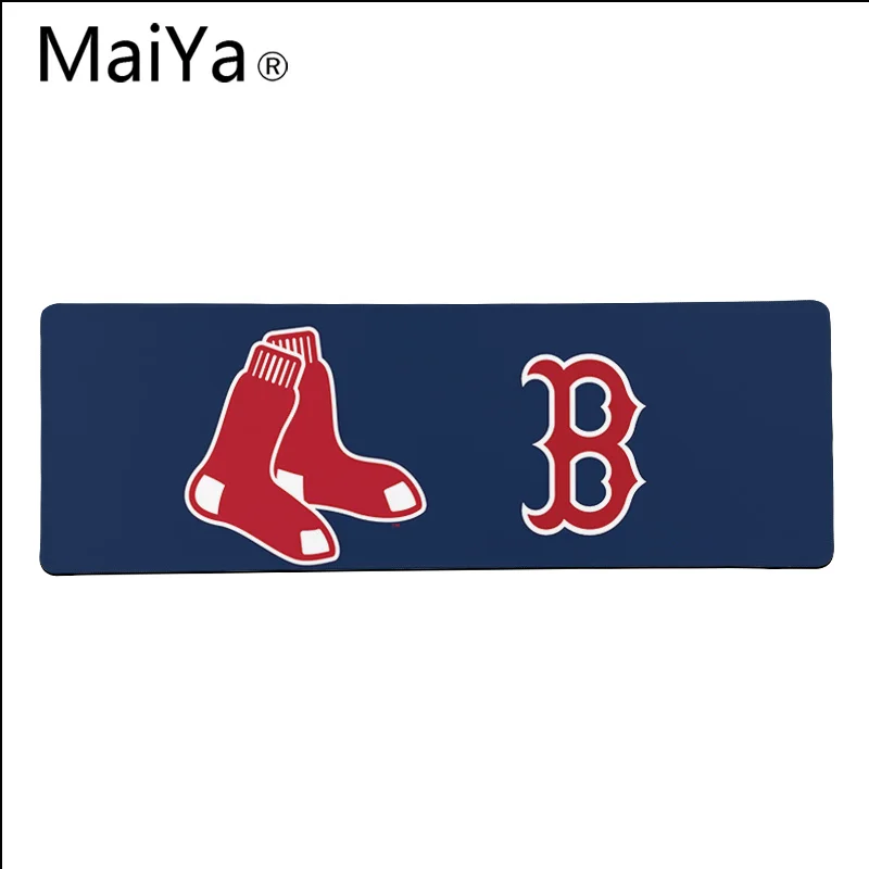 Maiya высокое качество Boston Red Sox уникальный настольный коврик игровой коврик для мыши большой коврик для мыши клавиатуры коврик - Цвет: Lock Edge 30x80cm