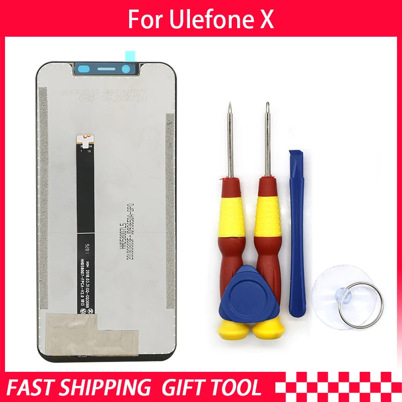Новый Оригинальный сенсорный ЖК дисплей экран для Ulefone X запасные части +
