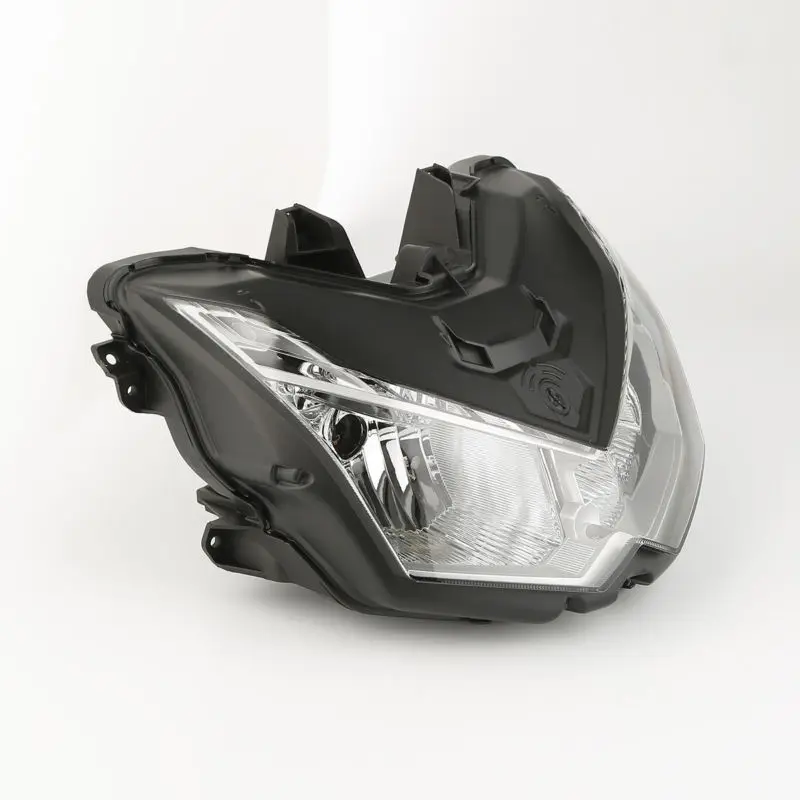 " Hi/Lo светодиодный проектор фара для Harley Touring обтекаемый трайк- Softail FLSTC FLSTF 91-16 FLSTN Fat Boy